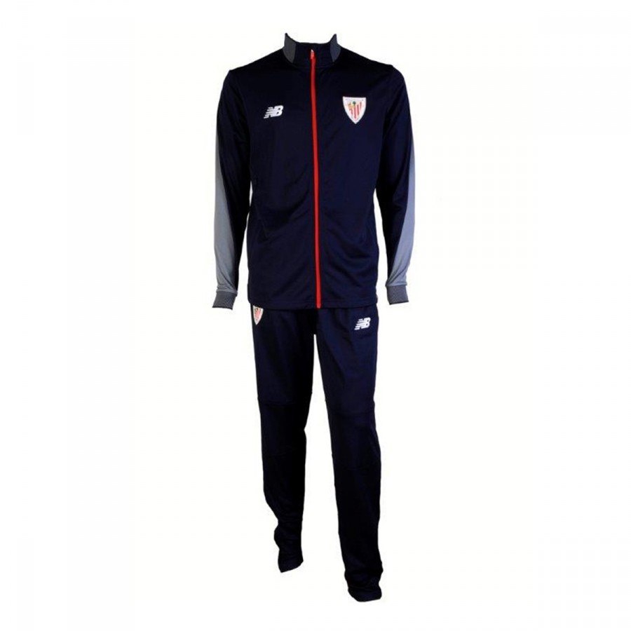 new balance niños bilbao Chándal New Balance AC Bilbao 2017-2018 Niño Azul Marino ...