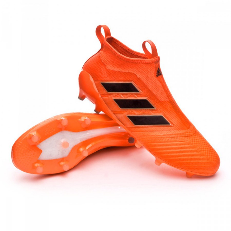 bota adidas ace 17 purecontrol fg solar orange core black solar red 0