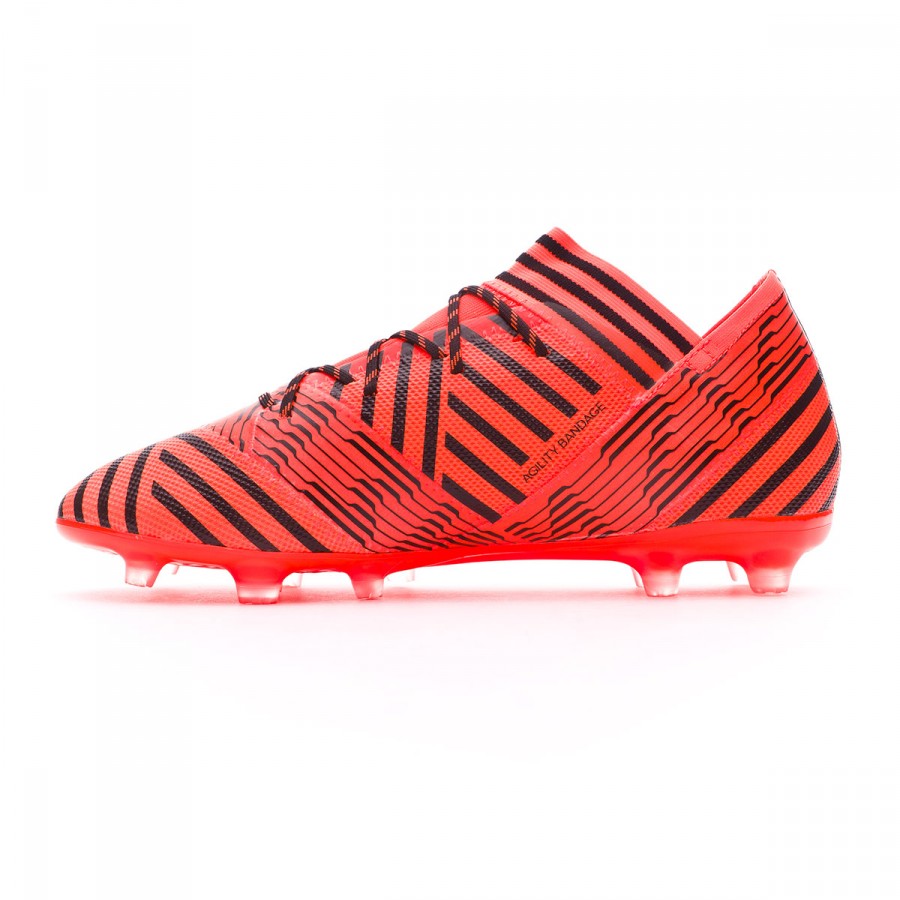 orange football boots adidas