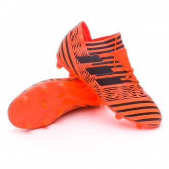 Chuteira  adidas Nemeziz 17.1 FG Crianças Solar orange-Core black-Solar red