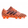 Kids Nemeziz 17.1 FG Solar orange-Core black-Solar red