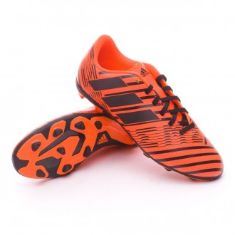 Chuteira  adidas Nemeziz 17.4 FxG Crianças Solar orange-Core black-Solar orange