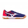 Sala Classic 2 IN Blue print-White-Fiery coral