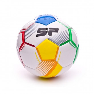Bola de Futebol SP Fútbol Axeler Futsal II Branco-Multicolor