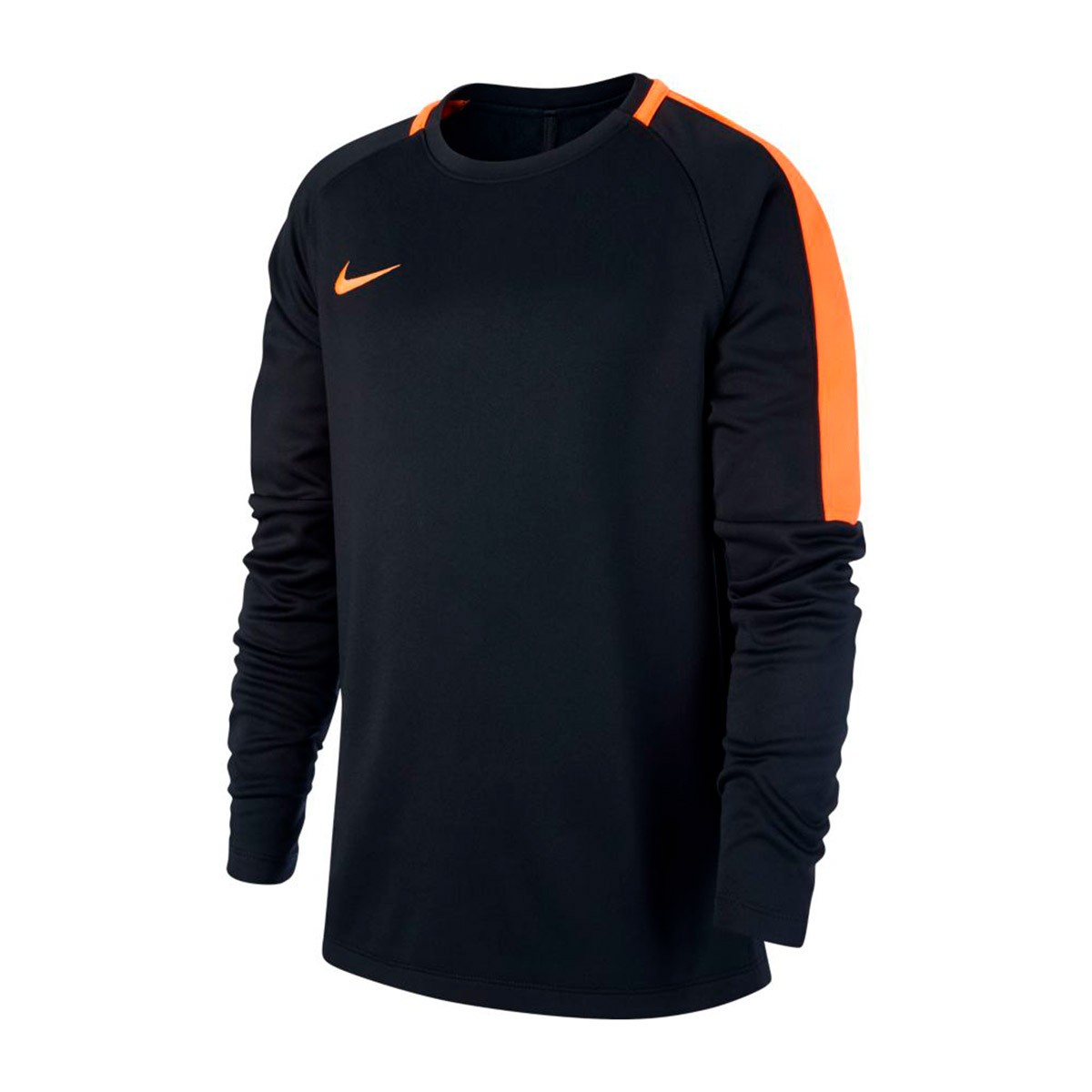 Найк лекции. Nike Dry Academy. Nike Dry Academy Football. Футбольная кофта Nike. Джемпер Nike черно оранжевая.