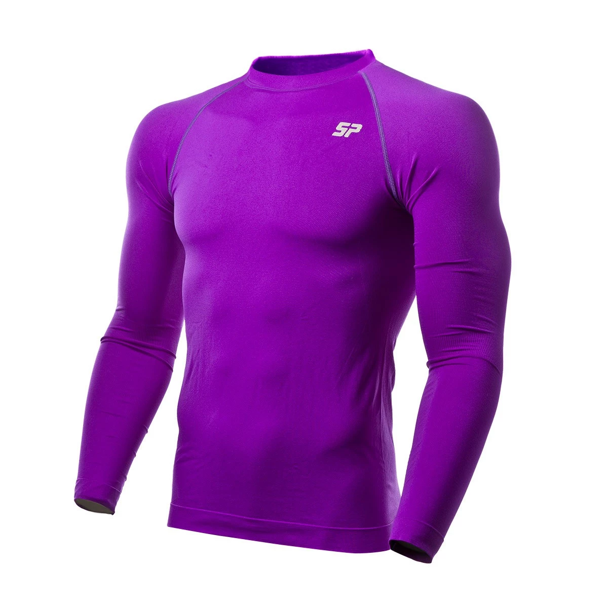 Camiseta termica morada deals