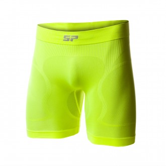Leggings  SP Corta Térmica Doble Densidad Amarillo Flúor