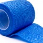 Tape sujeta espinilleras 5cmX4,6m Azul royal
