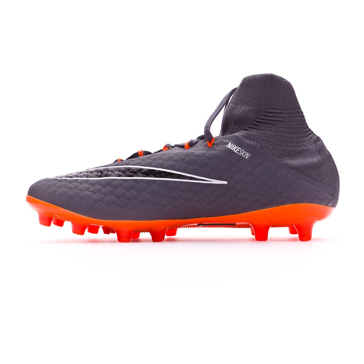 Bota de fútbol Nike Hypervenom Phantom III Pro DF AG-Pro Dark grey-Total  orange-White - Tienda de fútbol Fútbol Emotion