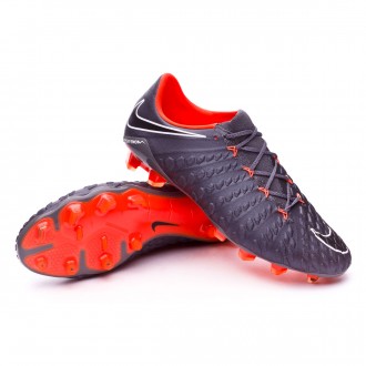 Chaussure Nike Hypervenom Phantom III Elite FG Dark grey,Total orange,White