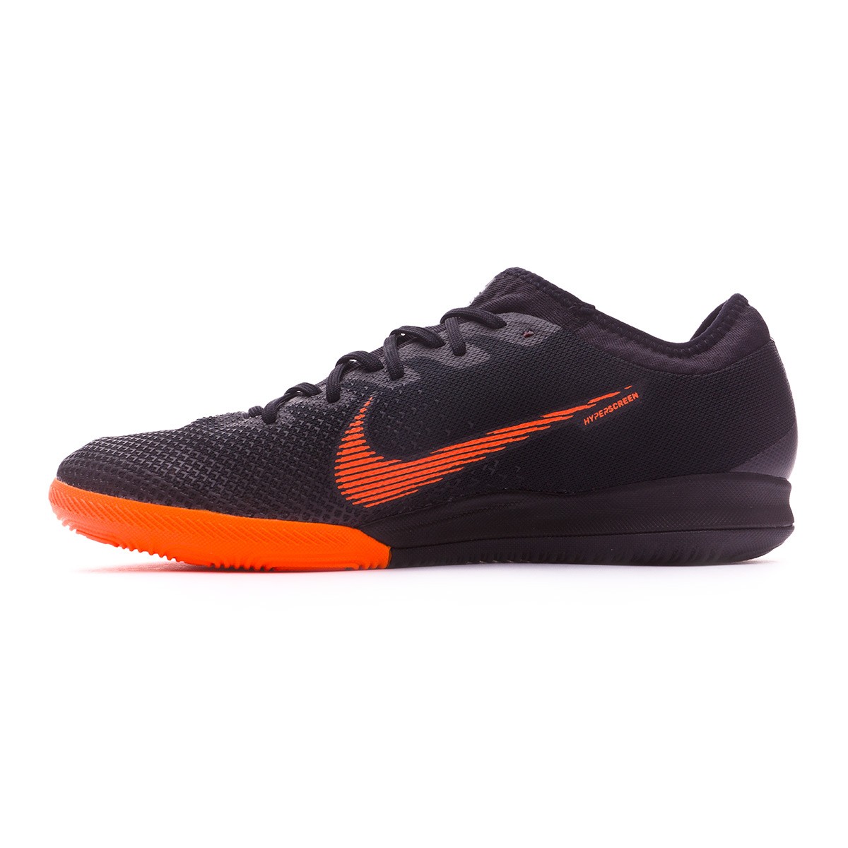 Futsal Boot Nike Mercurial VaporX XII Pro IC Black-Total orange-White -  Football store Fútbol Emotion