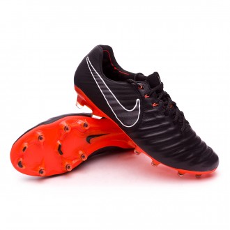 Tiempo Legend VII Elite FG Black-Total orange-White