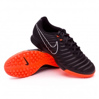 Sapatilhas  Nike Tiempo LegendX VII Academy Turf Black-Total orange-White