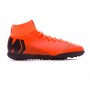 Mercurial SuperflyX VI Club Turf Crianças Total orange-Black-Volt