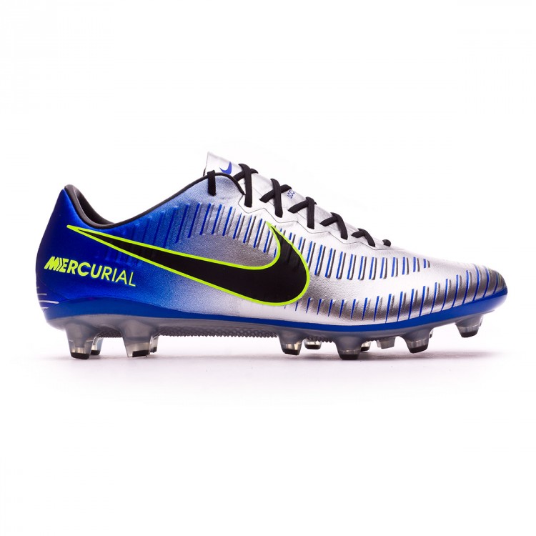 nike mercurial blue and black