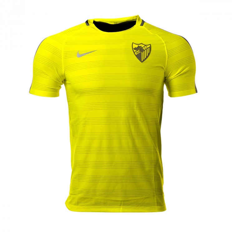 Camiseta Nike Málaga CF Entrenamiento 2017-2018 Volt ...