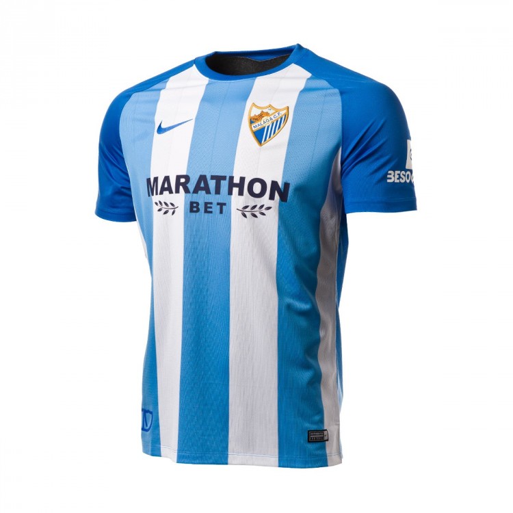 Camiseta Nike Málaga CF Primera Equipación 2017-2018 Niño ...