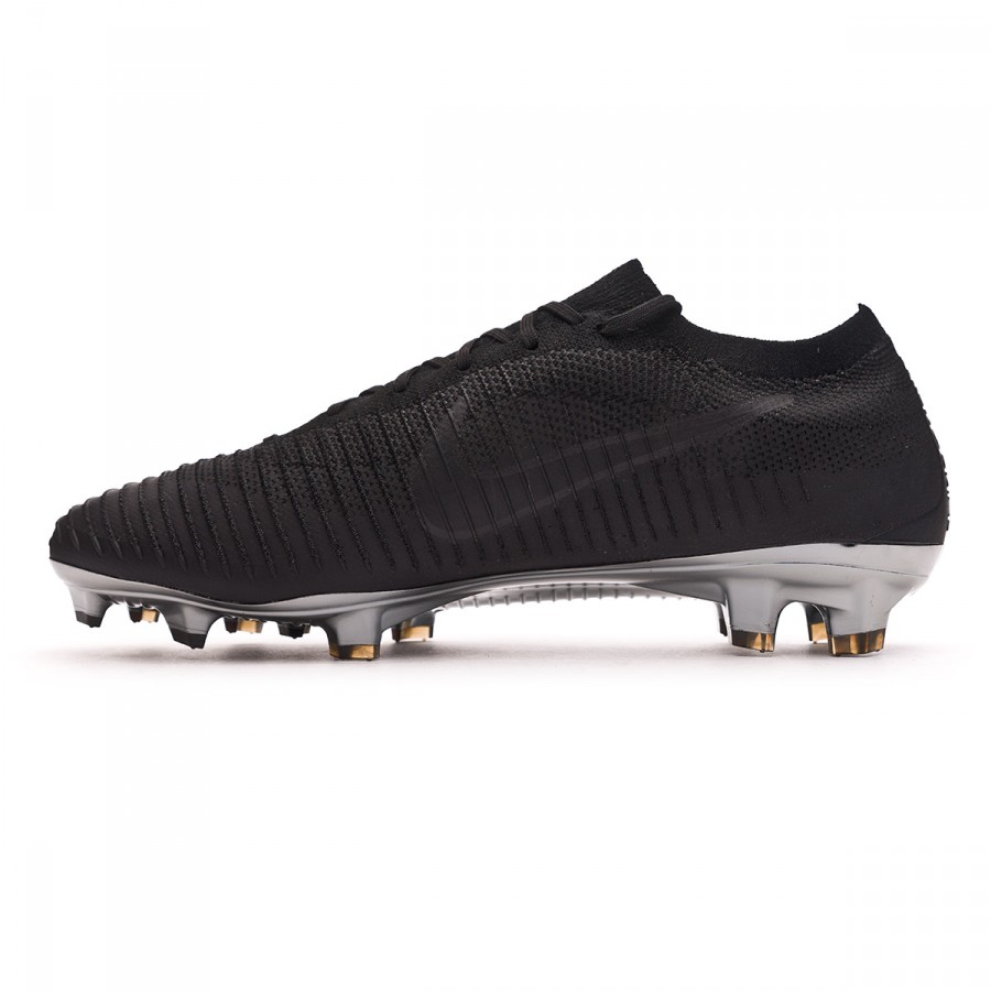 Zapatos de fútbol Nike Mercurial Vapor Flyknit Ultra FG Black-Black -  Tienda de fútbol Fútbol Emotion