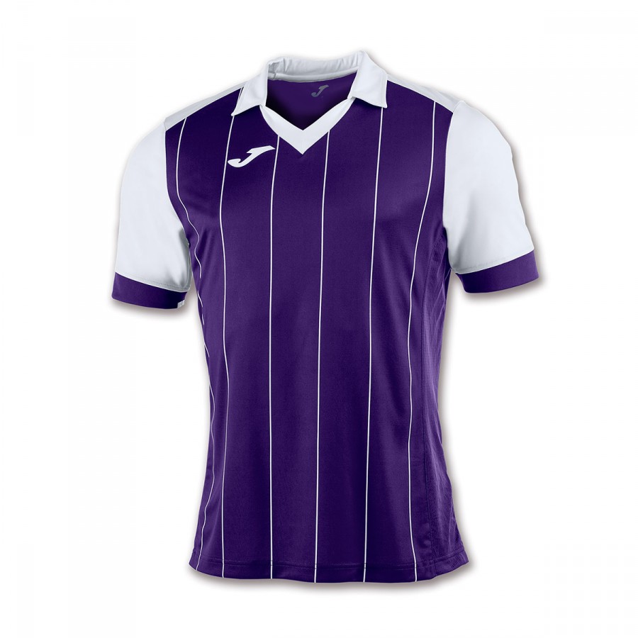 Camiseta Joma Grada m/c Morado-Blanco - Tienda de fútbol Fútbol Emotion