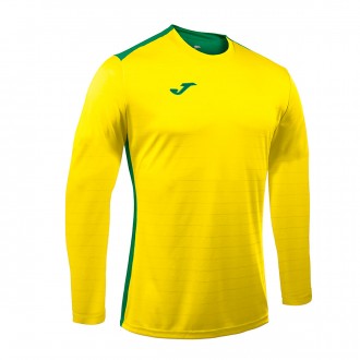 Camisola Joma Campus II m/l Amarelo-Verde
