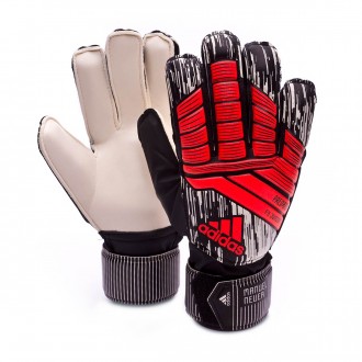 Luvas  adidas Predator Fingersave Manuel Neuer Crianças Solar red-Black-Silver metallic