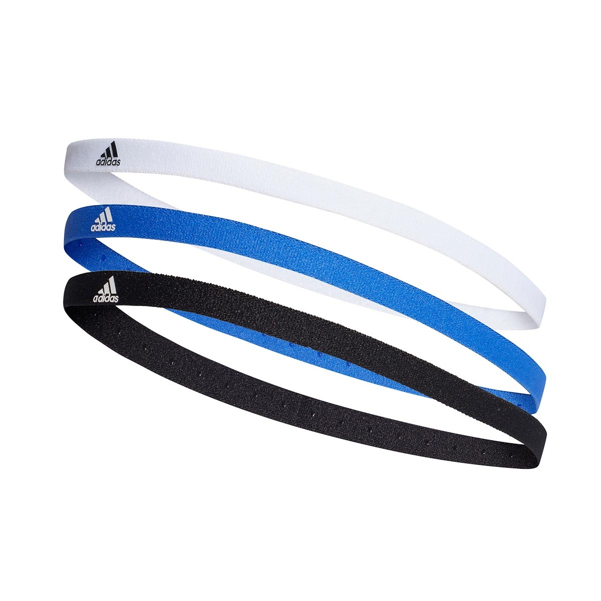 Fascetta adidas per capelli Training (Pack 3 unità) Blu-Bianco-Nero -  Negozio di calcio Fútbol Emotion
