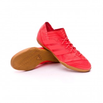 Sapatilha de Futsal  adidas Nemeziz Tango 17.3 IN Real coral-Red zest-Real coral