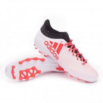 Chuteira  adidas X 17.3 AG Grey-Real coral-Core black