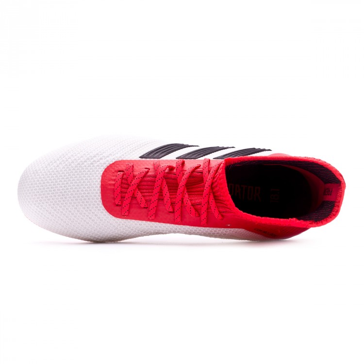 Boot Adidas Kids Predator 18 1 Fg White Core Black Real Coral