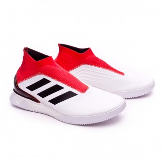Sapatilha  adidas Predator Tango 18+ TR UltraBoost White-Core black-Real coral