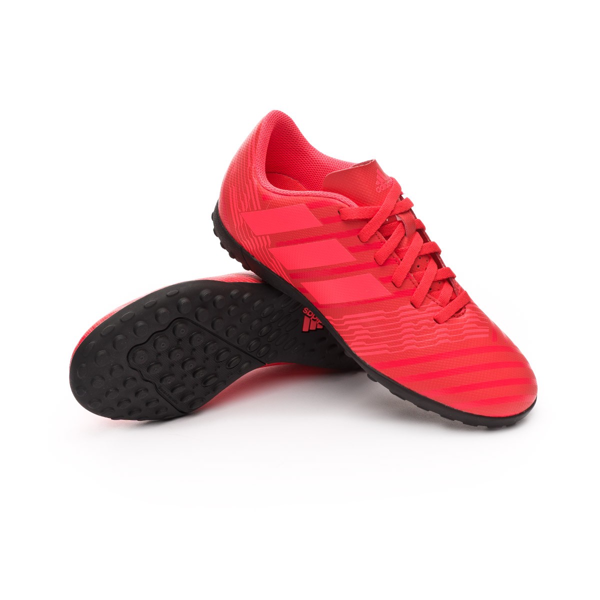 Zapatilla Nemeziz Tango 17.4 Turf Niño Real coral-Red zest-Core black Zapatilla Nemeziz Tango 17.4 Turf Niño Real coral-Red zest-Core black