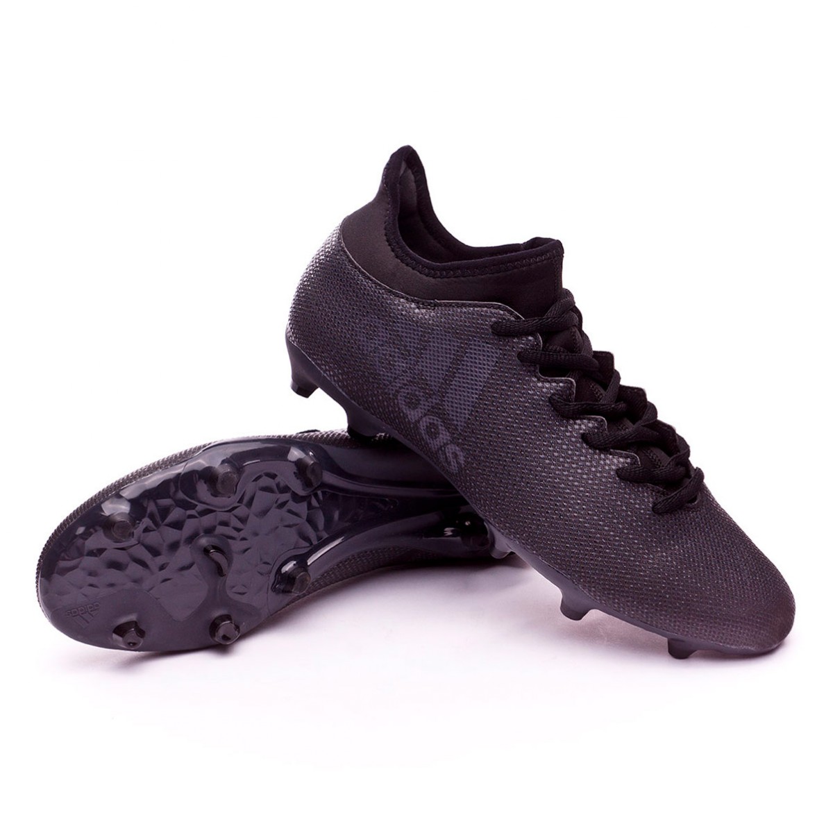 Boot Adidas X 17 3 Fg Core Black Super Cyan Leaked Soccer