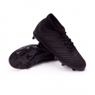 Chuteira  adidas Predator 18.3 FG Crianças Core black-Real coral