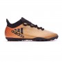 X Tango 17.3 Turf Tactile gold metallic-Core black-Solar red