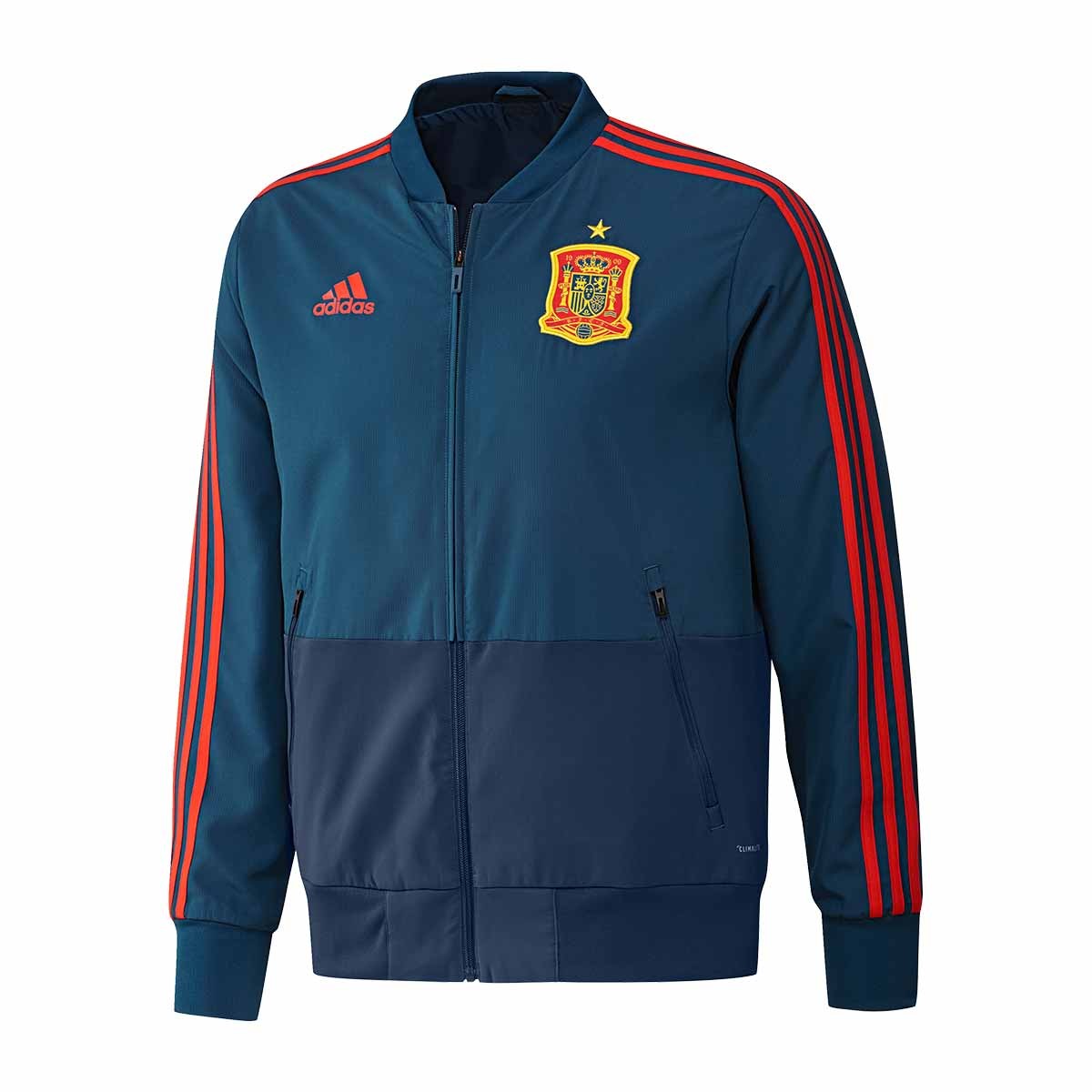 Chamarra adidas Previa España 2017-2018 Tribe blue-Red - Tienda de fútbol  Fútbol Emotion