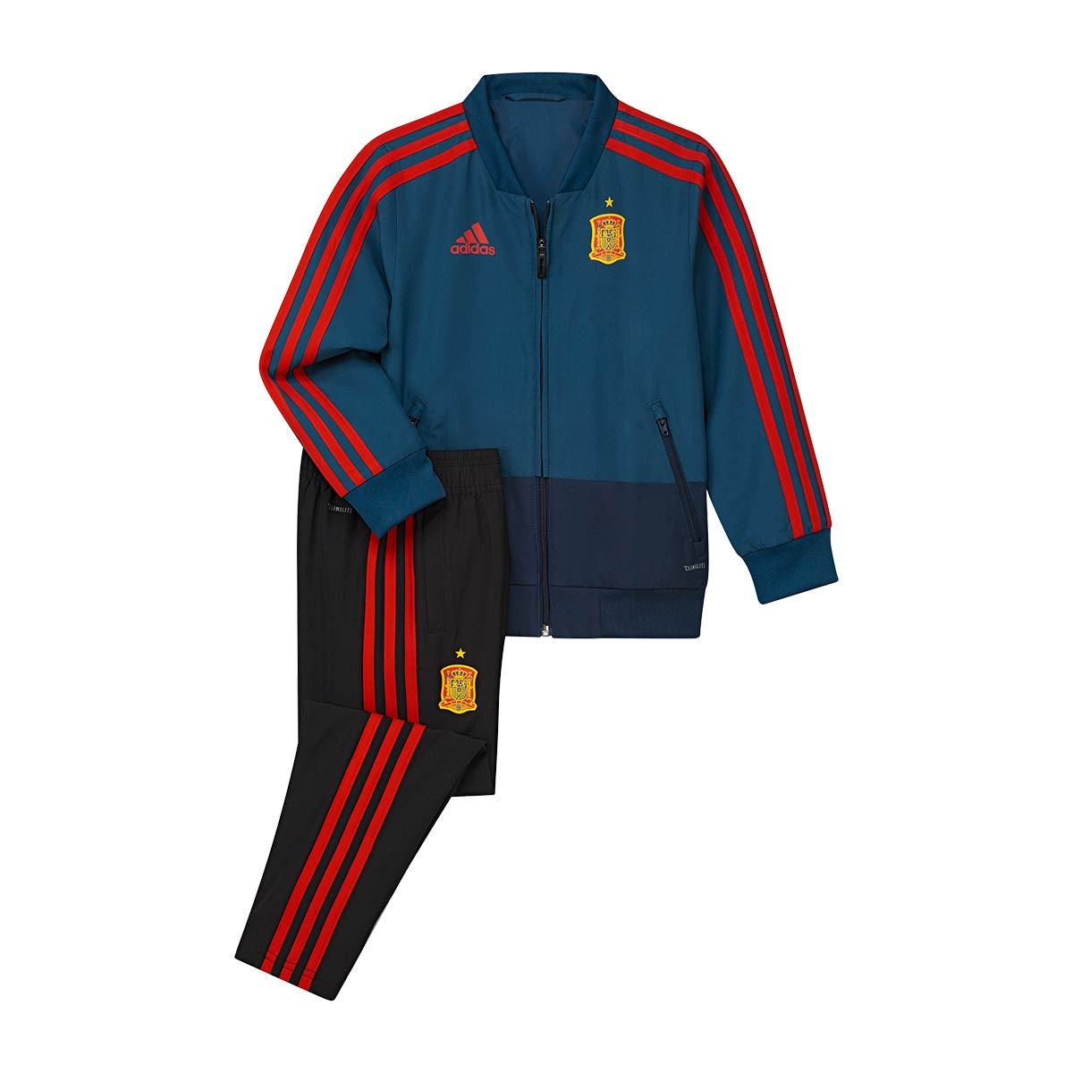 Chándal adidas España 2017-2018 Niño Tribe blue-Red - Tienda de fútbol ...