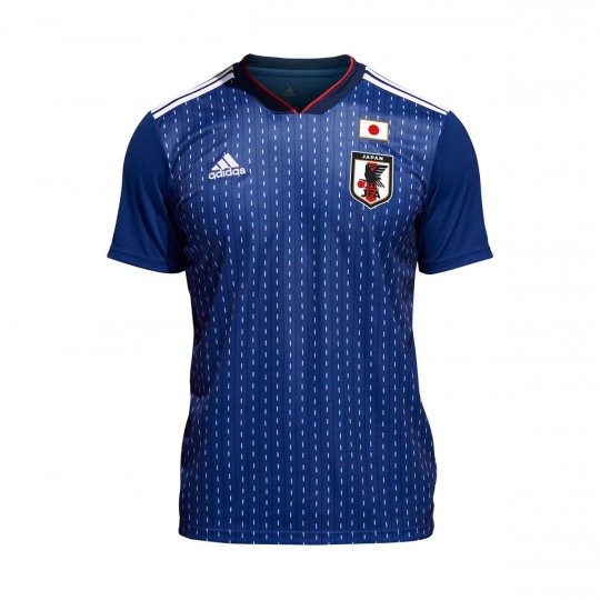 Camiseta adidas Japón Primera Equipación 2017-2018 Night blue-White -  Tienda de fútbol Fútbol Emotion