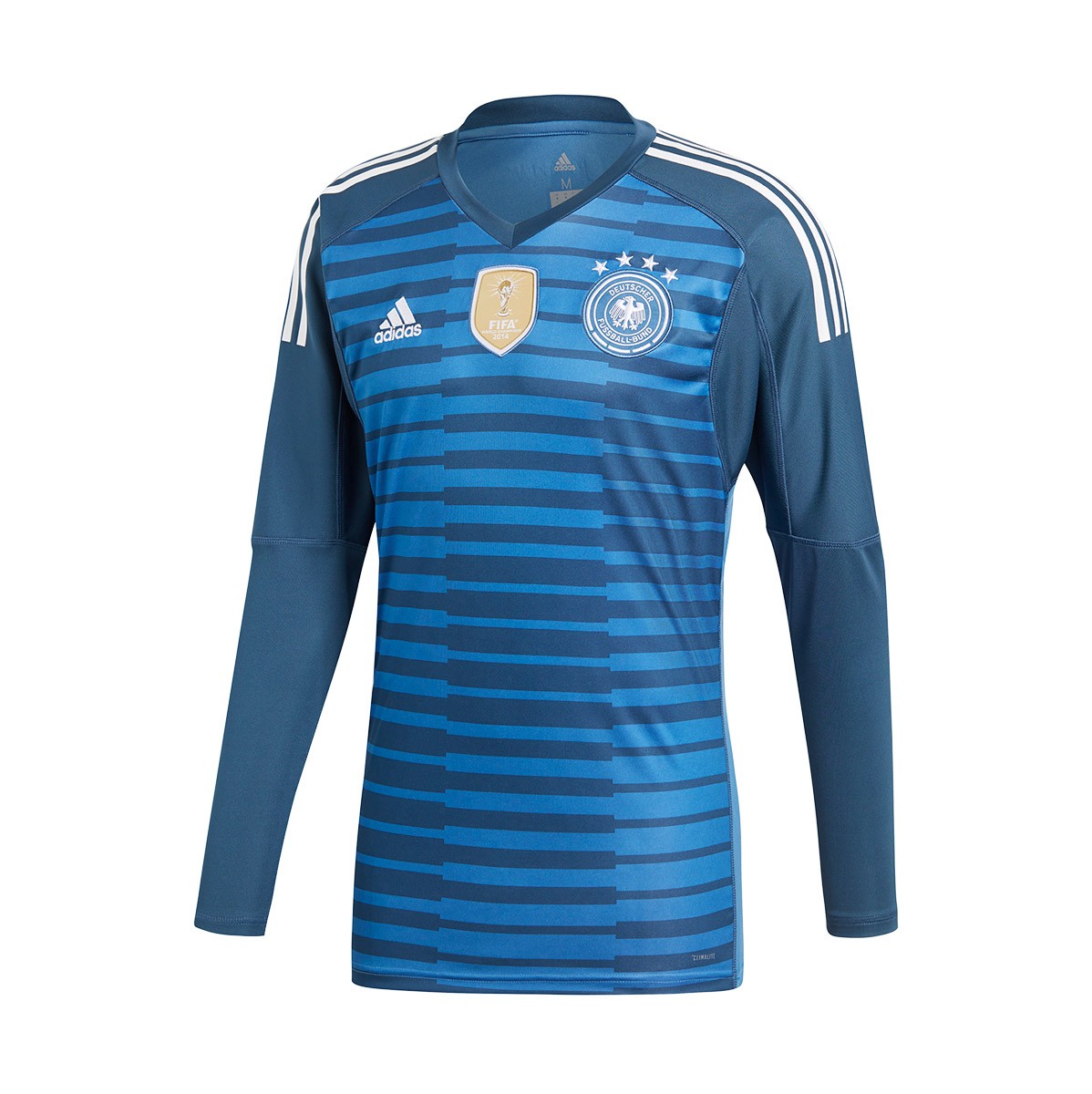 Camiseta adidas Alemania Primera Equipación Portero 2017-2018 Trace  royal-Blue-White - Tienda de fútbol Fútbol Emotion