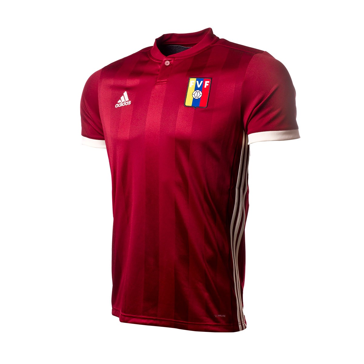 Camiseta adidas Venezuela Primera Equipación 2017-2018 Collegiate  burgundy-Cram white - Tienda de fútbol Fútbol Emotion