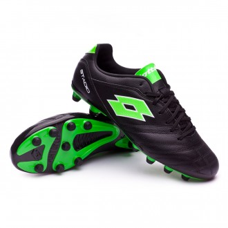 Chuteira  Lotto Stadio 300 II FG Black-Mint