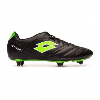 Chuteira Lotto Stadio 300 II SG6 Black-Mint