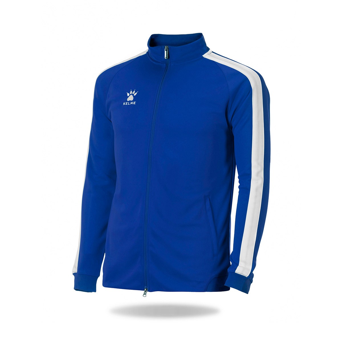 Chamarra azul con blanco Clearance