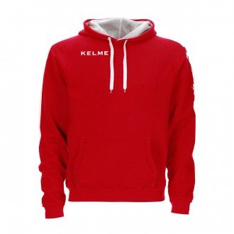 Sweatshirt Kelme con capucha Street Vermelho