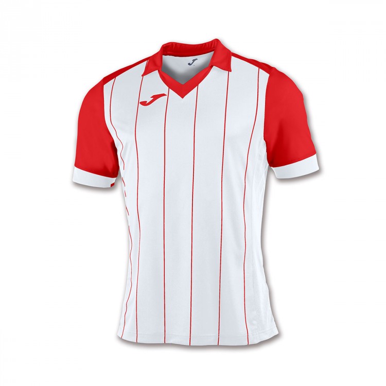 camisetas de futbol blanco y rojo