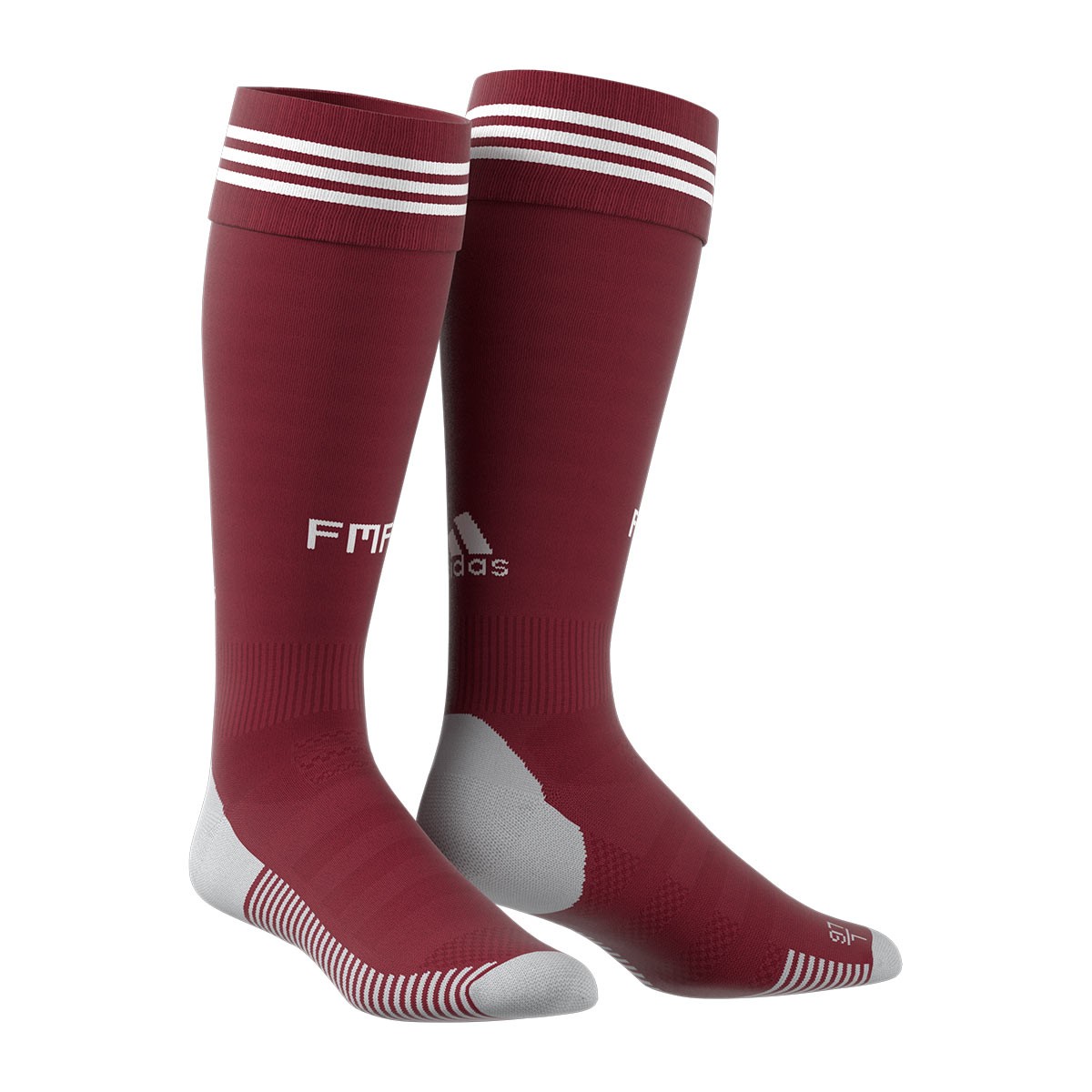 burgundy adidas socks