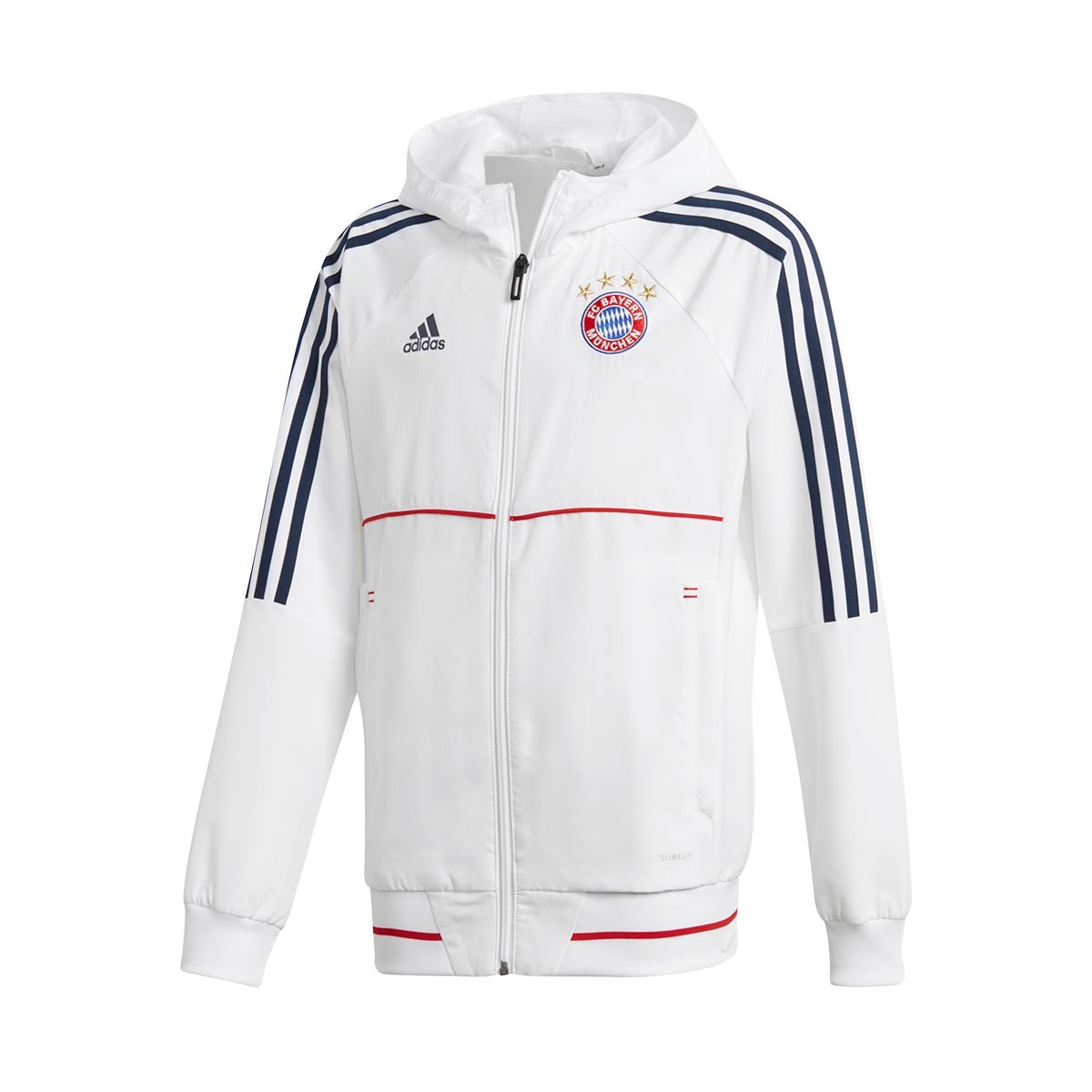 2017 2018 Bayern Pre White Fc Navy Collegiate Munich Match Chaqueta Niño rxBeCdo
