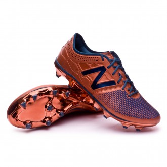 Chuteira  New Balance Visaro Pro Limited Edition Cobre-Petróleo