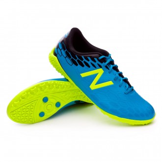 Sapatilhas  New Balance Visaro Control Turf Azul-Amarillo Fluor