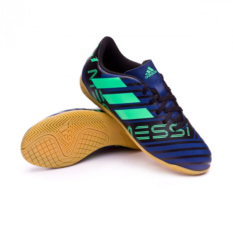 Zapatilla adidas Nemeziz Messi Tango 17.4 IN Niño Unity ink-Hi-res  green-Core black - Leaked soccer