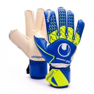 Luvas  Uhlsport Absolutgrip Navy-Fluor yellow-White
